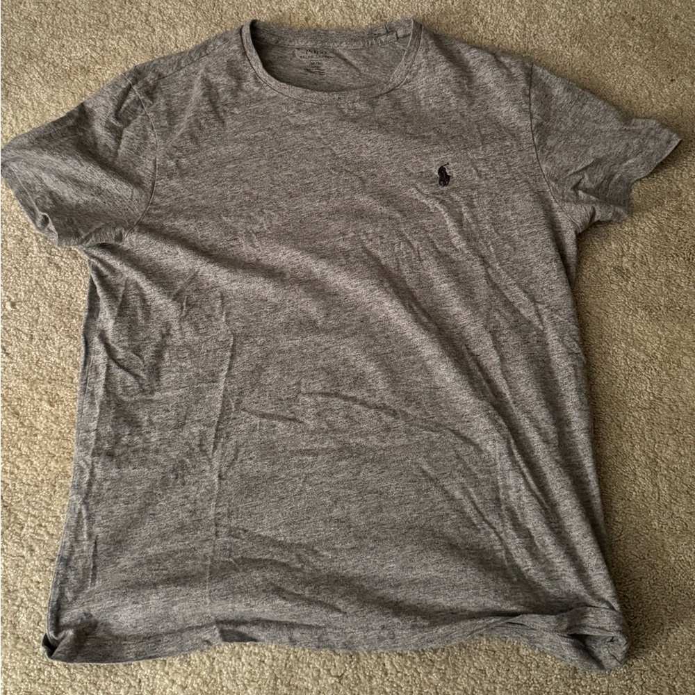 Grey Ralph Lauren Polo T-shirt Men